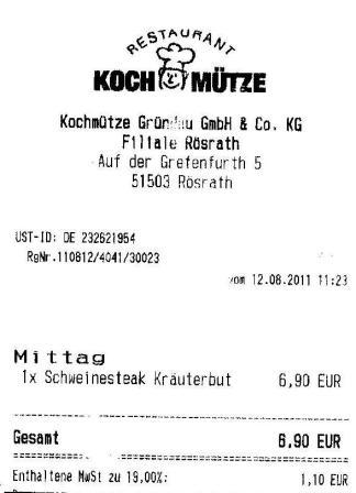 tatg Hffner Kochmtze Restaurant